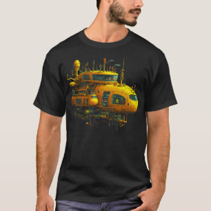 Steampunk Yellow Submarine T-Shirt
