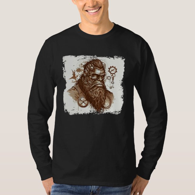 Steampunk Yeti T-Shirt (Front)