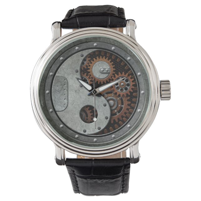 Steampunk Yin Yang Watch (Front)