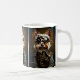 Steampunk Yorkie Coffee Mug