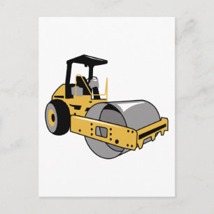 Steamroller Postcard