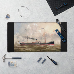 Steamship Louise 1800s Desk Mat