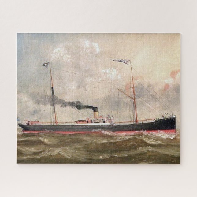 Steamship Louise 1800s Jigsaw Puzzle (Horizontal)