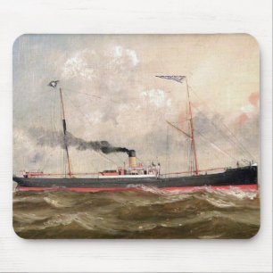 Steamship Louise 1800s Mouse Pad