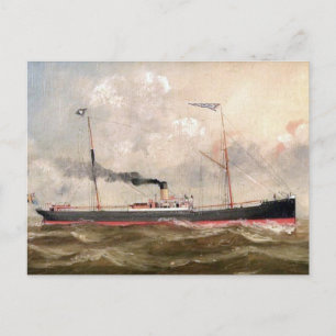 Steamship Louise 1800s Postcard