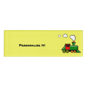 SteamTrain Name Tag