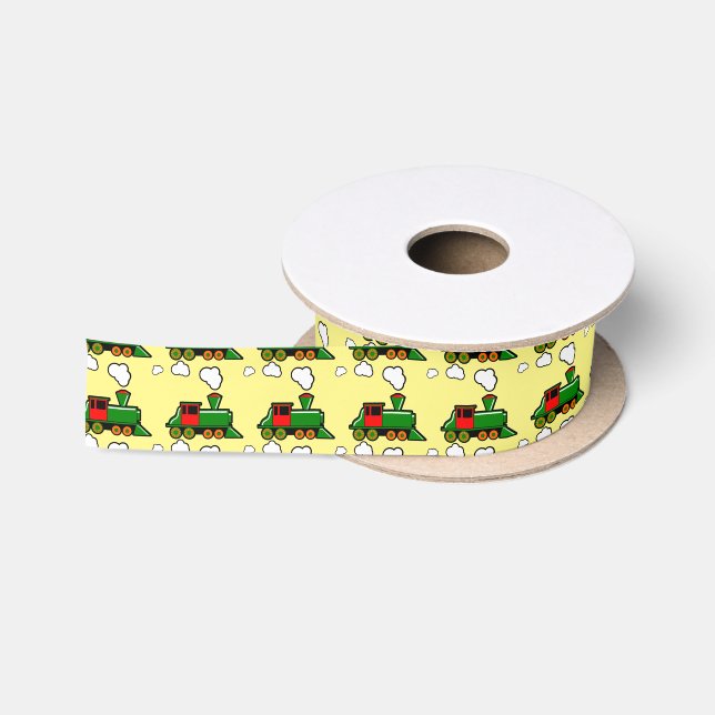 SteamTrain Satin Ribbon (Spool)