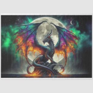 Steamy Dragon Tissue Paper