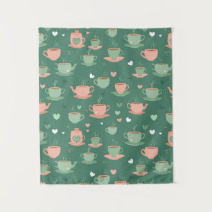 Steamy Sips Tapestry