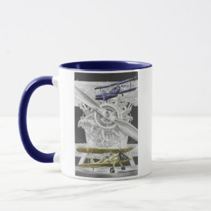 Stearman Biplane Mug