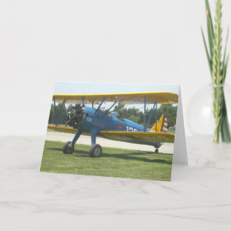 Stearman Greeting card