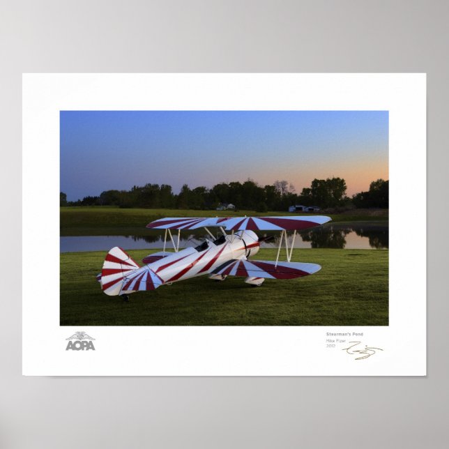 Stearman's Pond Gallery Poster (Front)