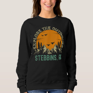 Stebbins, Alaska - Explore The Outdoors Sweatshirt