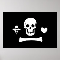 Stede Bonnet Pirate Flag Jolly Roger