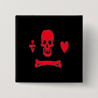 Stede Bonnet-Red 15 Cm Square Badge