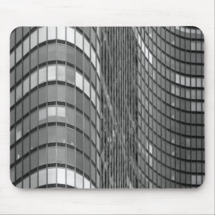 Steel and glass curtain wall of modern mouse pad