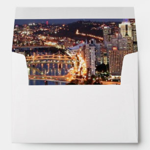 Steel and Indigo Sandwich Envelopes
