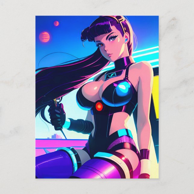 Steel Ball Star Runner Postcard (Front)