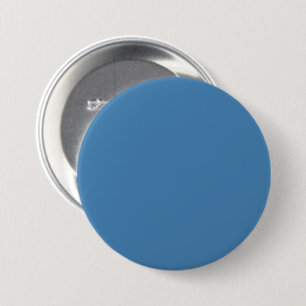 Steel Blue 4682B4 Colour - Add a Name Option 7.5 Cm Round Badge