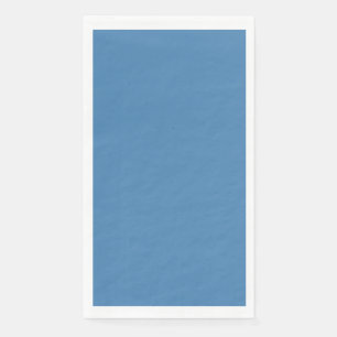 Steel Blue Guest Paper Napkin