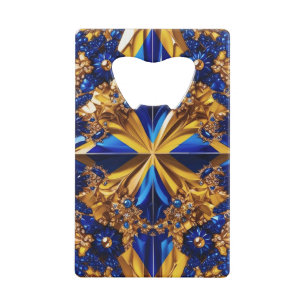 Steel Bottle Opener with Sweden Colours