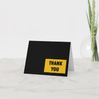 Steel City Thank You Block