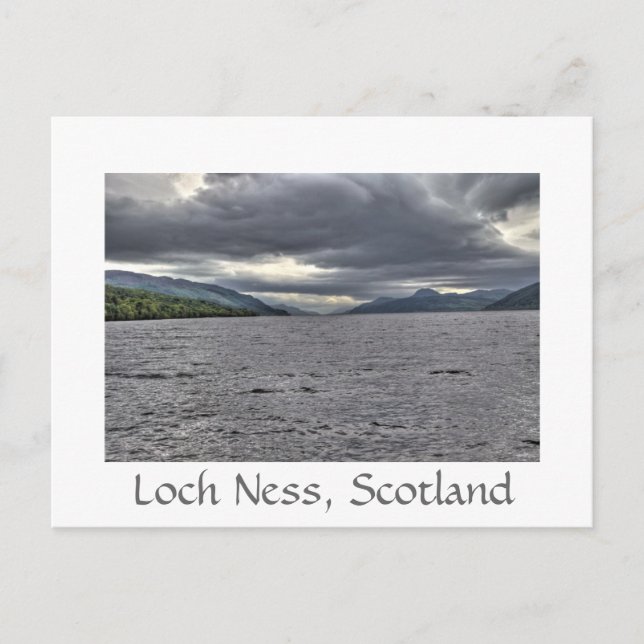 Steel Clouds of Loch Ness Postcard (Front)