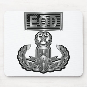 Steel Design Master Explosive Ordnance disposal Mouse Pad