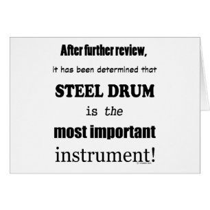 Steel Drum Most Important Instrument