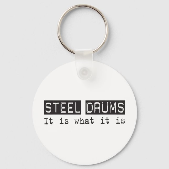 Steel Drums It Is Key Ring (Front)