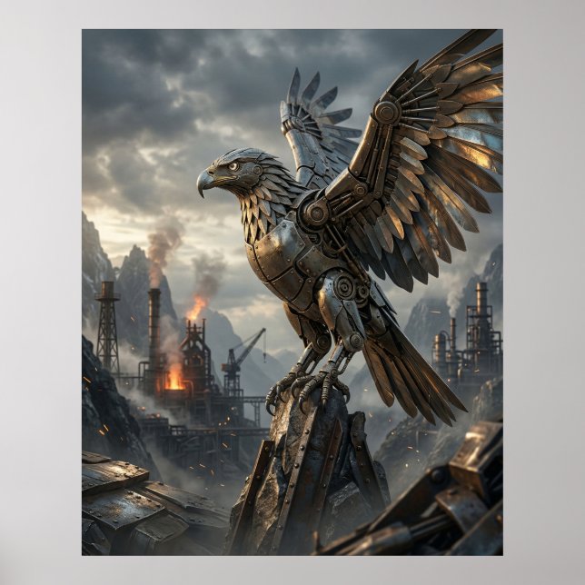 Steel Eagle Peaks Poster (Front)