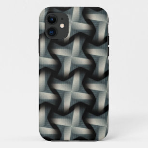 Steel Fan Breeze Abstract Weave Pattern Case-Mate iPhone Case