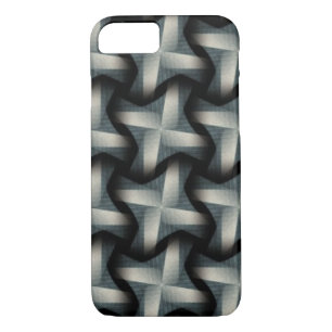 Steel Fan Breeze Abstract Weave Pattern iPhone 8/7 Case