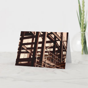 Steel Frame Construction Card