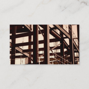 Steel Frame Construction II, Mini Photo Business Card