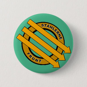 "steel front" blog 6 cm round badge