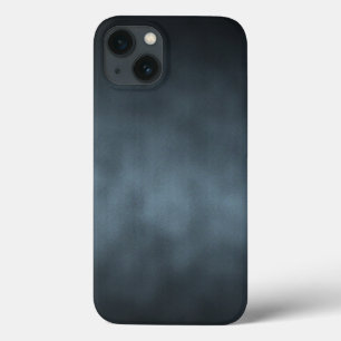 Steel Grey Gothic Ombre Background Art iPhone 13 Case