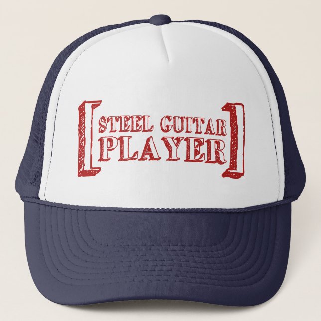 Steel Guitar Player Trucker Hat (Front)