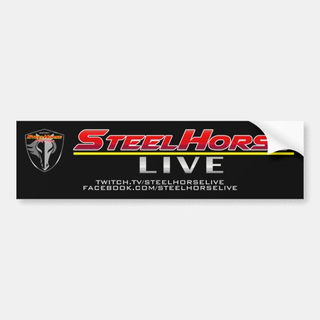 Steel Horse LIVE Decal (Front)