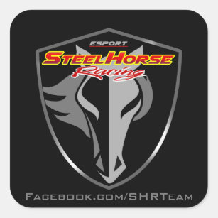 Steel Horse Racing Team Sticker
