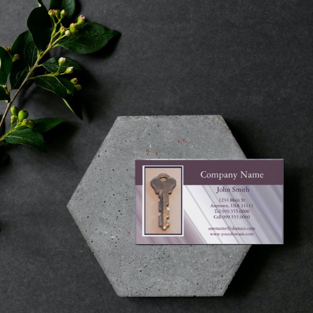 Steel Key Business Card (Creator Uploaded)