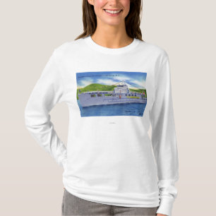 Steel Motor Vessel Ticonderoga on Lake T-Shirt