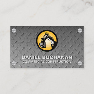 Steel Pattern Metal Screws Construction Business Card