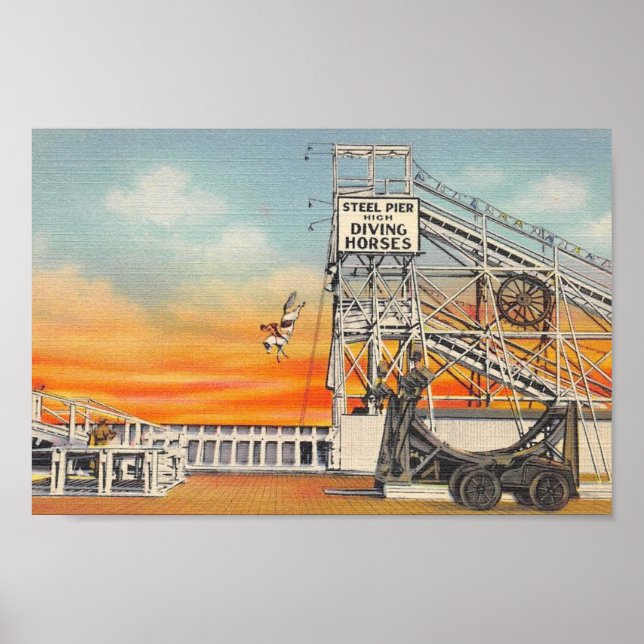 Steel Pier - Atlantic City Poster (Front)