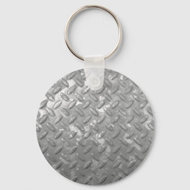 Steel plate key ring (Front)