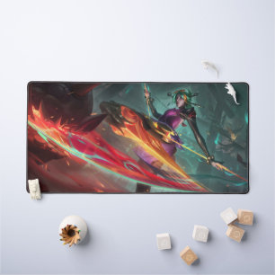 Steel Shadow Gaming Desk Mat   Assassin Aesthetics