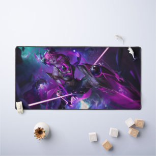 Steel Shadow Gaming Desk Mat   Assassin Aesthetics