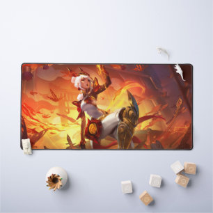 Steel Shadow Gaming Desk Mat   Assassin Aesthetics