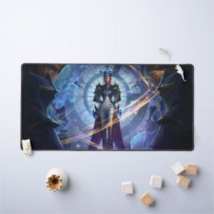 Steel Shadow Gaming Desk Mat   Assassin Aesthetics