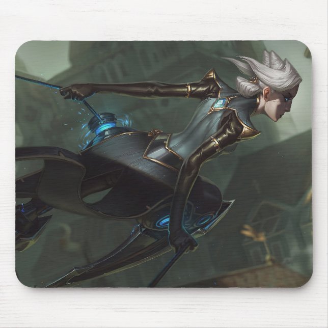 Steel Shadow Gaming Mousepad | Precision Blade (Front)